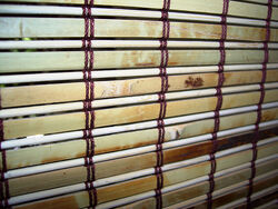 Sea grass blinds.