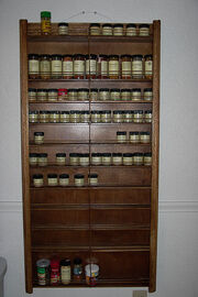 My new mega-spice rack