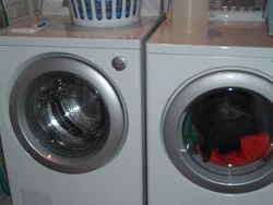 clothes washer and dryer