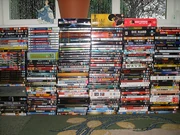 A VCD collection.