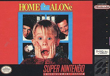 Home Alone Snes cover