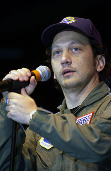 220px-Rob Schneider, USO tour, Nov 16 2001.jpg