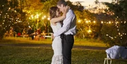 Evie and Matt's first dance