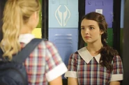 Evie being confronted by Maddy