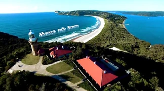 Summer Bay as seen in Home and Away intro