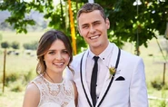 Evie and her new husband, Matt