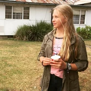 Olivia's first day on Home and Away