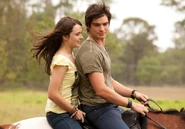Evie and Josh goes horse riding together
