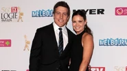 Bridgette and Steve at the Logies in 2014