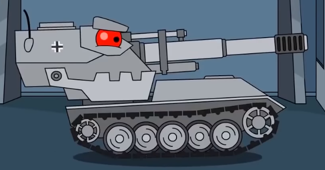 How To Draw Cartoon Tank Demon Morok | HomeAnimations - Cartoons About Tanks  - YouTube