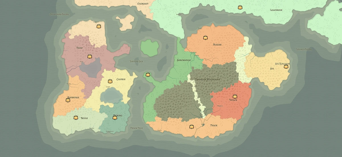 World Map Homebrew My Life Wiki Fandom