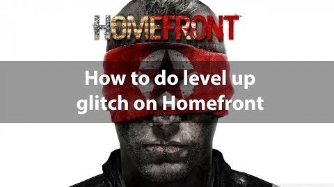 Homefront rank up faster glitch (Onlive)