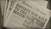 Soviets win moon race