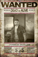 Connor's wanted poster.