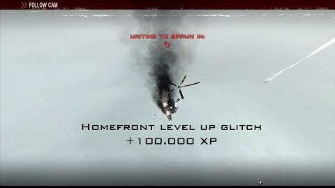 Homefront level up faster glitch V2 (Onlive)