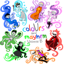 ColoUrs and mayhem Universe B-1-