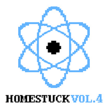 Homestuck Vol 4 Album cover-1-