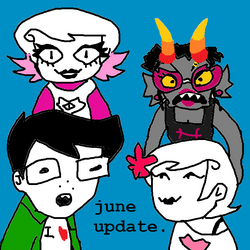 My Reaction to the New Homestuck Update + Analysis of the New Update –  Fandoms, Art, and My Life