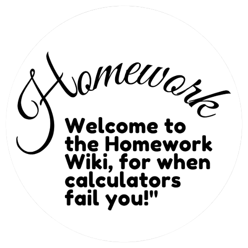 Homework Wiki