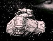 A Somtaaw Worker retrieves the Beacon Pod and brings it in for analysis on the Kuun-Lan, unaware of the threat within.