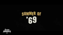 The  for Once Upon A Time in Hollywood was 'Summer of '69'. Titles designed by .