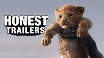 Honest Trailer The Lion King 2019 Honest Trailers Wikia Fandom