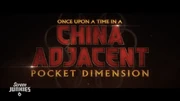 The  for Shang-Chi and the Legend of the Ten Rings was ‘Once Upon a Time in a China-Adjacent Pocket Dimension’. Titles designed by .