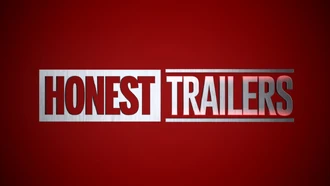 The Honest Trailers title in the style of the Marvel Studios logo.