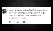 Ehh, he's got a point...