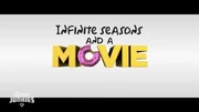 The  for The Simpsons Movie was ‘Infinite Seasons and a Movie’. Titles designed by .