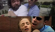 Sexual tension abounds as  and  recreate the flirt-fight playground scene from 2003's Daredevil