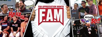 Fan Appreciation Month logo published on Facebook
