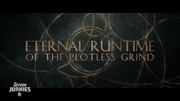 The  for Eternals was ‘Eternal Runtime of the Plotless Grind’. Titles designed by .