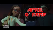 In the  Honest Trailer, the starring name for Honey Lemon was 'April O'Nerd,' a reference to her looking like the  character April O'Neil, only nerdier.