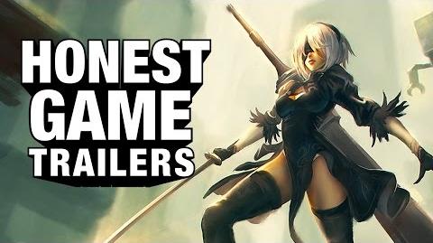 Honest Game Trailers Nier Automata Honest Trailers Wikia Fandom