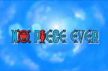 The  for One Piece was 'No Piece Ever'.
