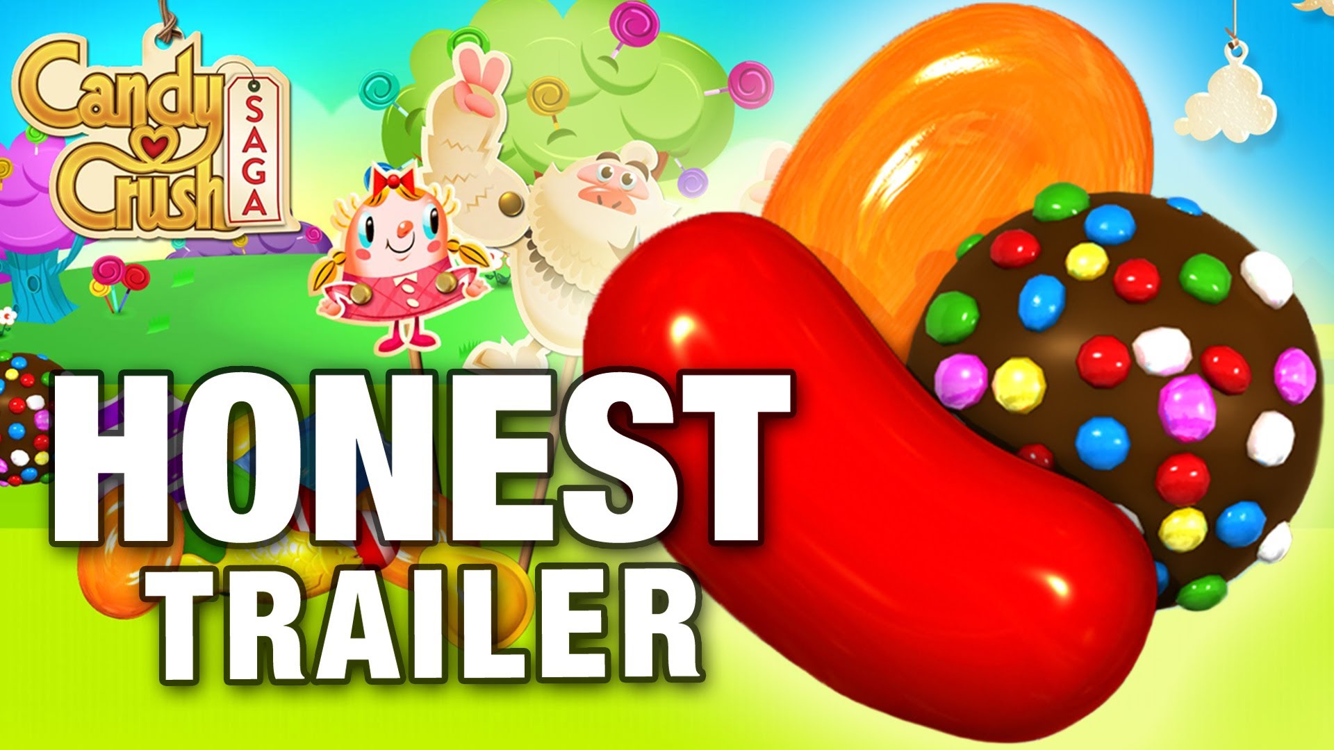 Honest Game Trailers - Candy Crush Saga | Honest Trailers Wikia | Fandom