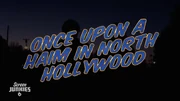 The  for Licorice Pizza was ‘Once Upon a Haim in North Hollywood’. Titles designed by .