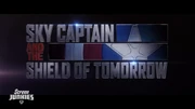 The  for The Falcon and the Winter Soldier was ‘Sky Captain and the Shield of Tomorrow’. Titles designed by .