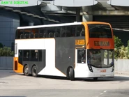 Route A37 is mainly served by luxury version Enviro500 MMC 12m (55XX)