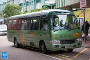 NR508線用車TG9754在大埔墟站候客