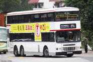 277X線的丹尼士巨龍（3AD）用車HS8964，因車牌上的數字而令人關注