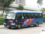 28座位豐田Coaster（PC8714）為恆寶客運巴士時期NR769線用車之一