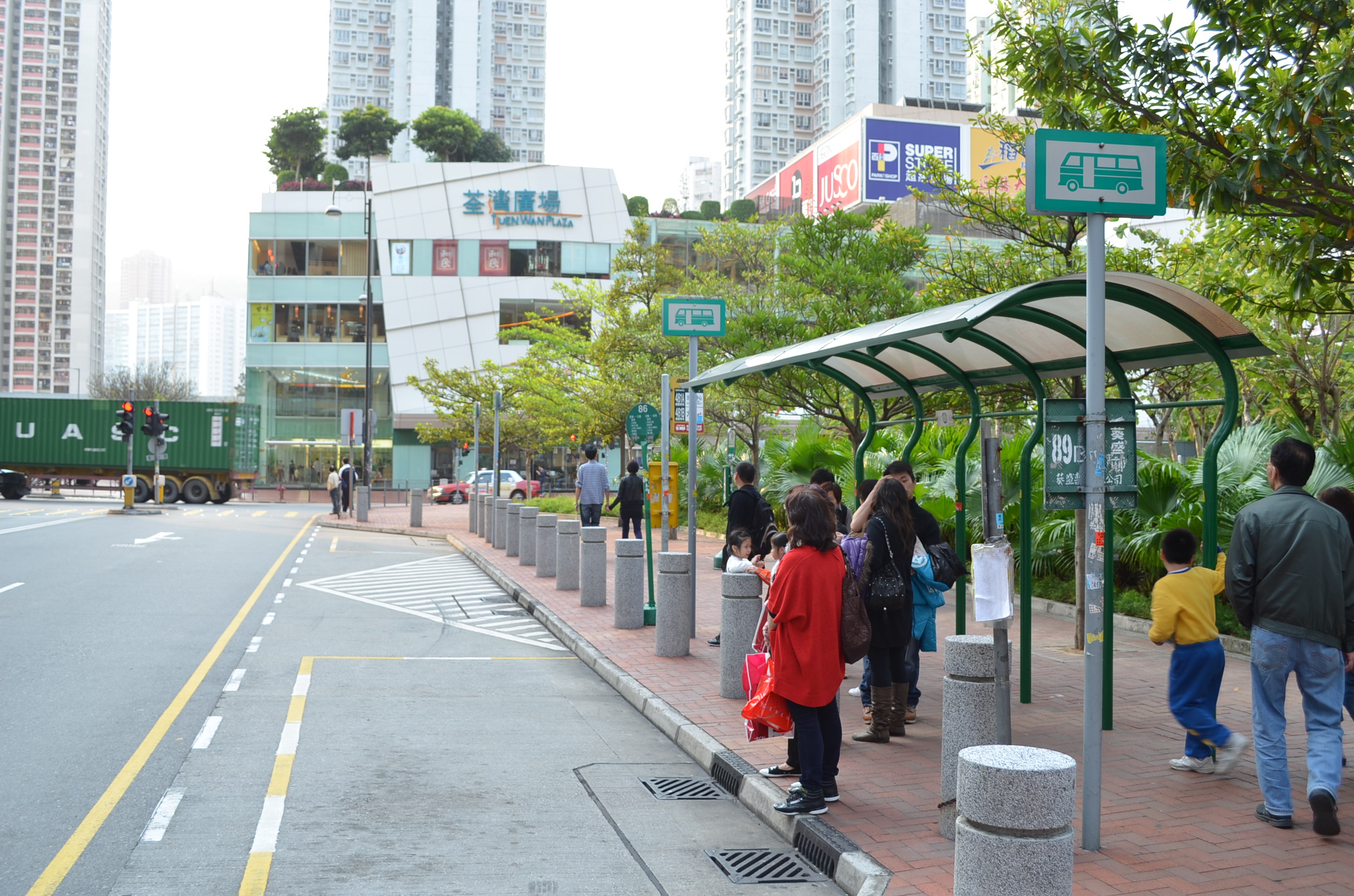 荃灣 灣景廣場 總站 香港巴士大典 Fandom