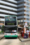 Route 798 once used this stop as its terminus (2010)