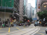 與灣仔道交界