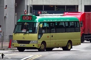 A minibus AF4801 on Route 44A was entering Tuen Mun Station