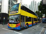 606線城巴派車－Enviro500（8168）