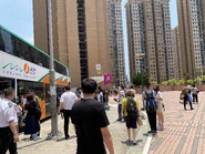 NWFB distributed keychains and held Farewell to NWFB slogans at Chi Fu Fa Yuen on 30 April 2023