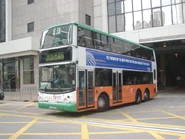 61X線正離開金鐘（東）總站